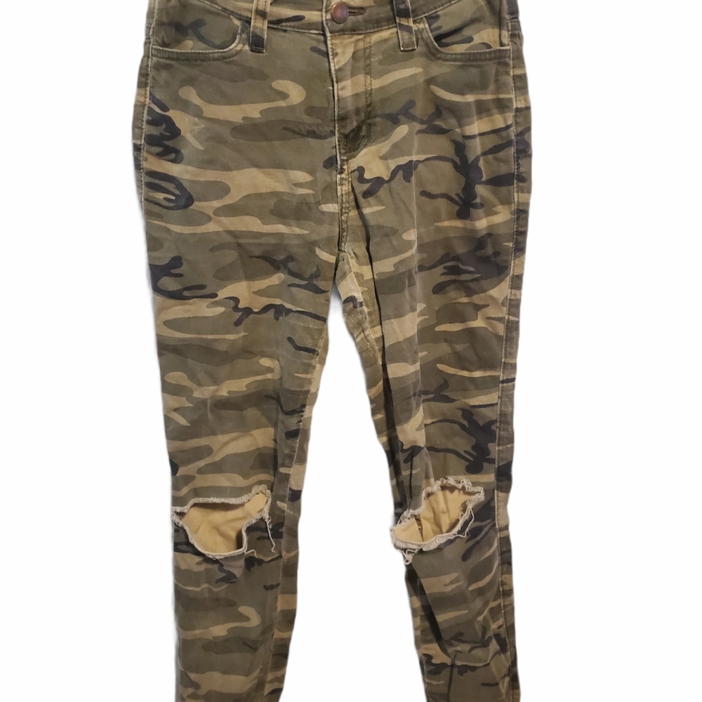 Camo Skinny Jeans